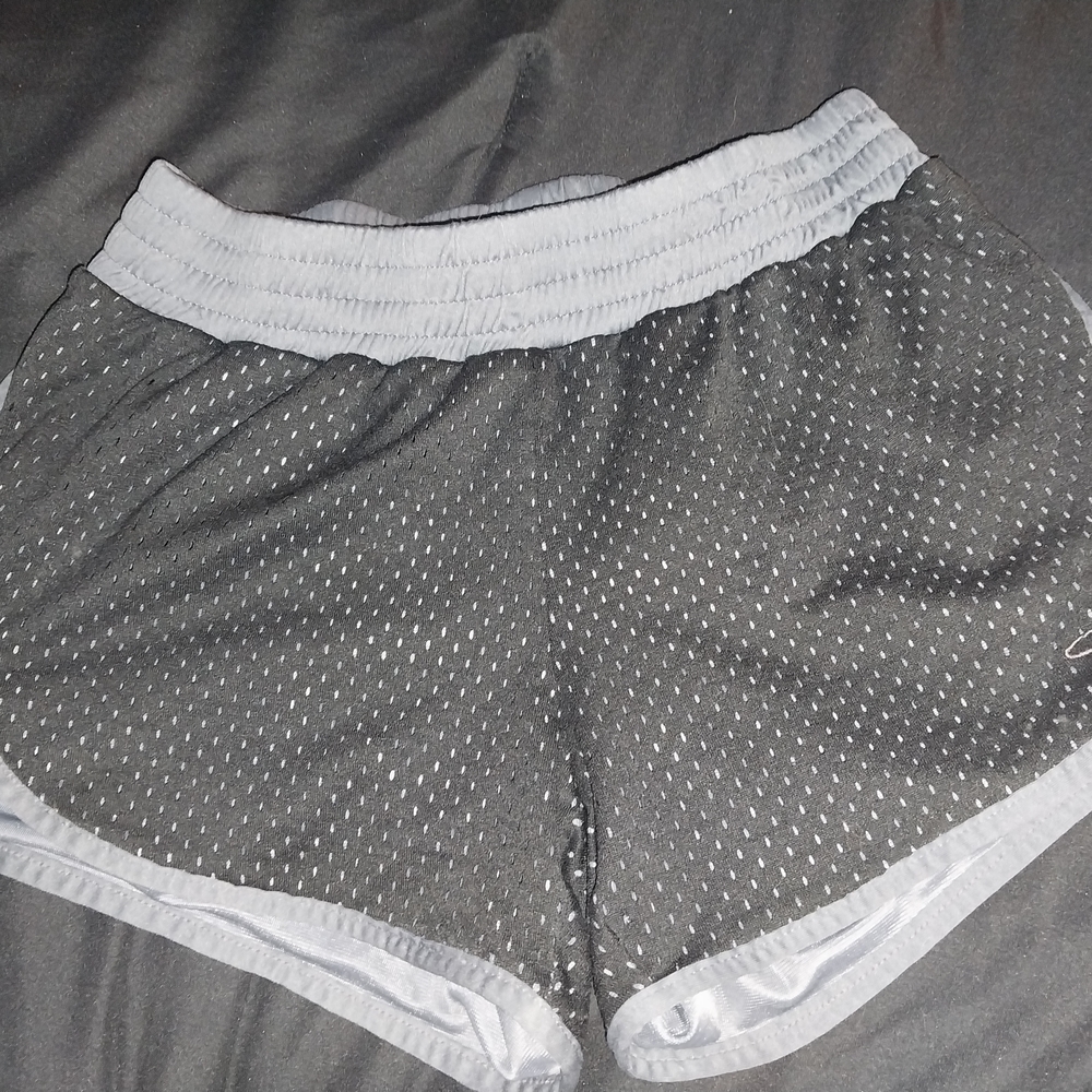 Champion Women's Black and Gray Athletic Shorts